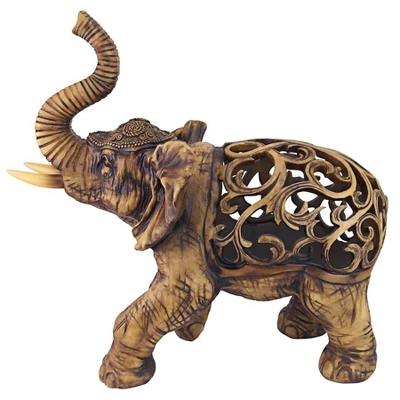 Design Toscano Jali Elephant Sculpture (Large) 6 Design Toscano Jali Elephant Sculpture (Large) - Image 4