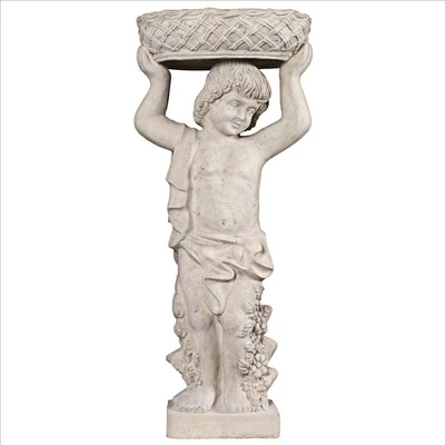 Design Toscano Young Bacchus With Basket Planter Garden Statue: Bacchus Left 13 Design Toscano Young Bacchus With Basket Planter Garden Statue: Bacchus Left - Image 11