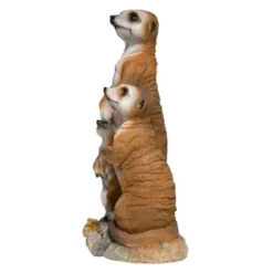 Design Toscano The Meerkat Family Sculpture - Multicolored -Design Toscano GUEST ed5cac59 f0e8 4e34 89d6 ed7c05e12641