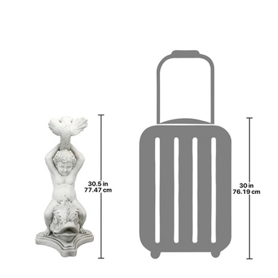 Design Toscano Boy On Dolphin Classical Garden Statue 7 Design Toscano Boy On Dolphin Classical Garden Statue - Image 5