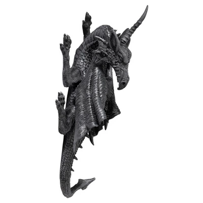 Design Toscano Horned Dragon Of Devonshire Wall Sculpture 7 Design Toscano Horned Dragon Of Devonshire Wall Sculpture - Image 5