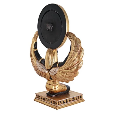 Design Toscano Egyptian Goddess Isis: Grand-Scale Clock Statue 6 Design Toscano Egyptian Goddess Isis: Grand-Scale Clock Statue - Image 4