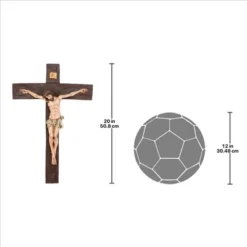 Design Toscano Crucifixion Of Christ Cross Wall Sculpture: Medium -Design Toscano GUEST f3dfe2c2 bf2c 4eeb b97a a66b5b73825c