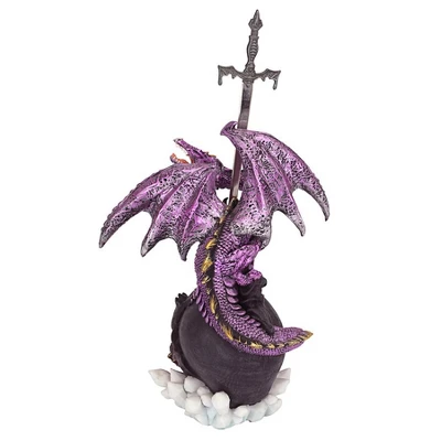 Design Toscano Savage Sabre Gothic Dragon Statue 4 Design Toscano Savage Sabre Gothic Dragon Statue - Image 2