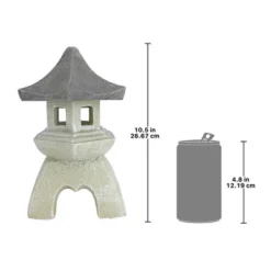 Design Toscano Pagoda Lantern Sculpture: Set Of Two Medium 9 Design Toscano Pagoda Lantern Sculpture: Set Of Two Medium -Design Toscano GUEST f4c38172 c133 4428 a271 494476319393