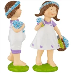 Design Toscano Bluebonnet Twins Springtime Children Garden Statues: Set Of Two 11 Design Toscano Bluebonnet Twins Springtime Children Garden Statues: Set Of Two -Design Toscano GUEST f9658956 1bd9 46dc bd6d 88eea42bace8