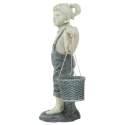 Design Toscano Flowers For Felicity Little Girl Garden Statue: Large -Design Toscano GUEST fa62d3d4 a7c1 4ae6 b663 03cd5d78e254