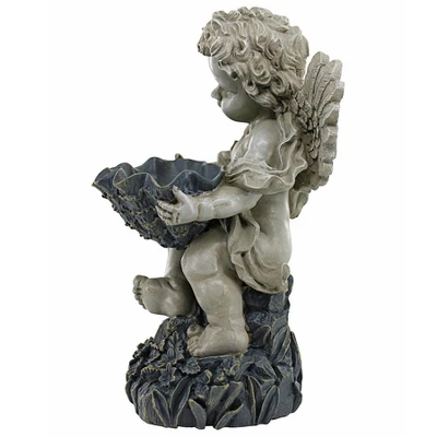 Design Toscano Heavenly Offering Cherub Garden Statue 5 Design Toscano Heavenly Offering Cherub Garden Statue - Image 3