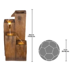 Design Toscano Old Trail Post Cascading Waterfall Garden Fountain 15 Design Toscano Old Trail Post Cascading Waterfall Garden Fountain -Design Toscano GUEST fcbb7bc7 4451 43db ac86 6b1a241b219a