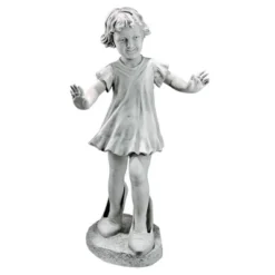 Design Toscano 6 Design Toscano Hillary In Heels Garden Girl Statue
