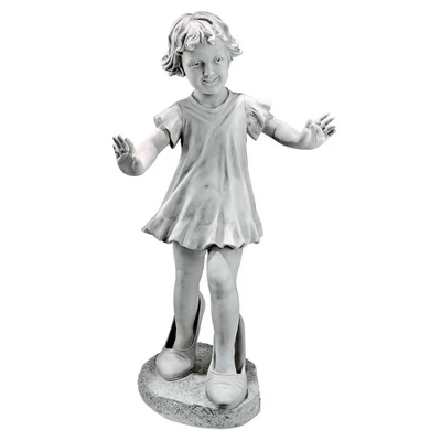 Design Toscano Hillary In Heels Garden Girl Statue 3 Design Toscano Hillary In Heels Garden Girl Statue