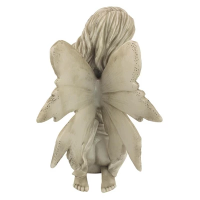 Design Toscano The Enchanted Garden Fairies Sculpture: Colleen 4 Design Toscano The Enchanted Garden Fairies Sculpture: Colleen - Image 2