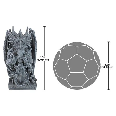Design Toscano Sword, The Arthurian Dragon Statue 8 Design Toscano Sword, The Arthurian Dragon Statue - Image 6